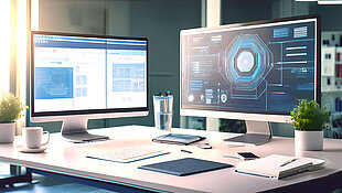 KI-Telefonzentrale mit integriertem ERP und CRM